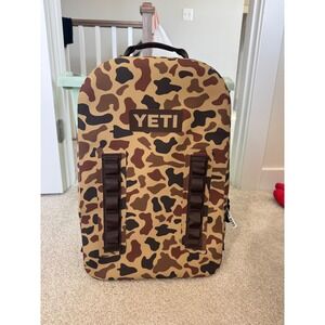 YETI Panga 28 Waterproof Backpack wetlands Camo Submersible Gear Adventure Proof